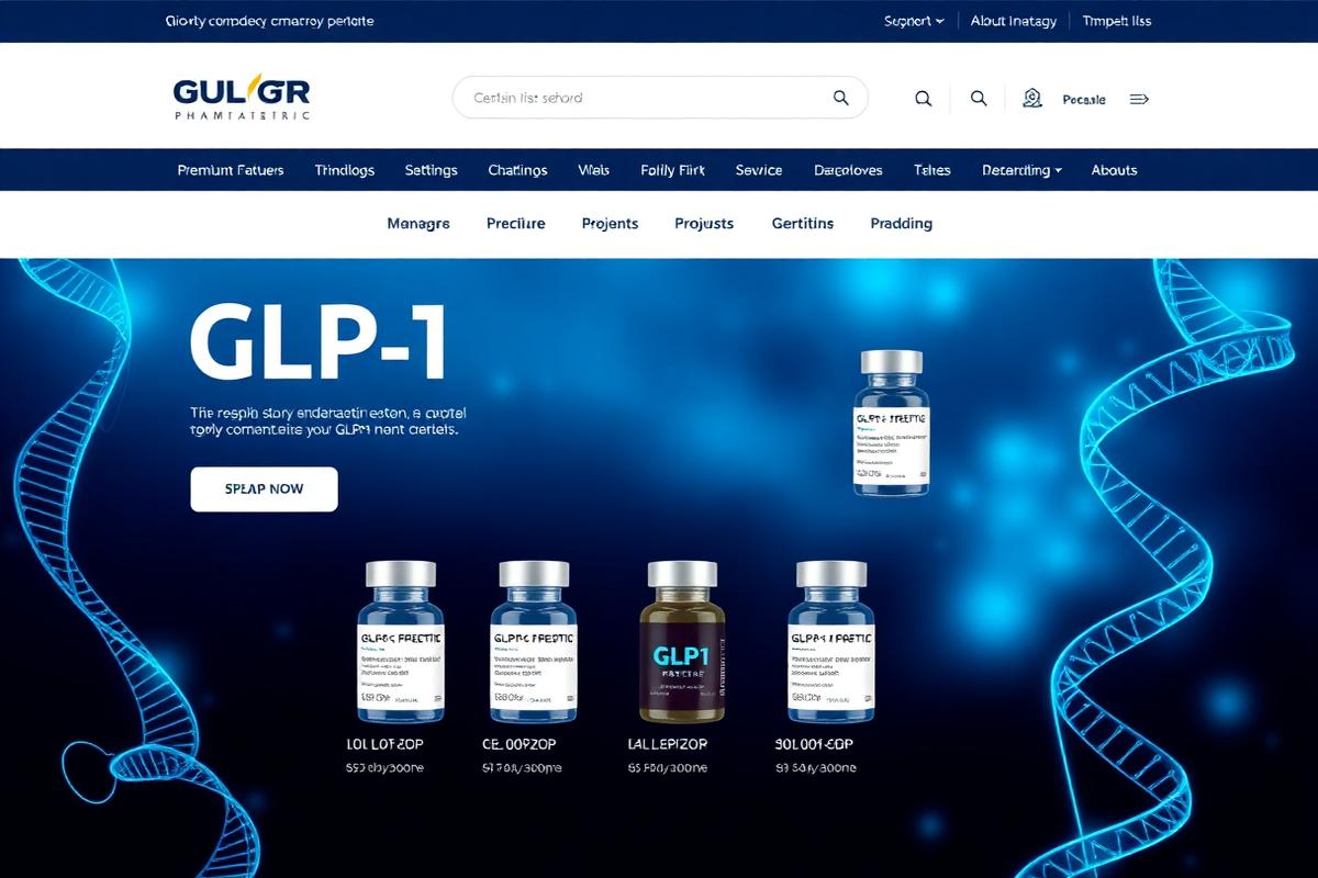 GLP-1 Direct-to-Researcher Store